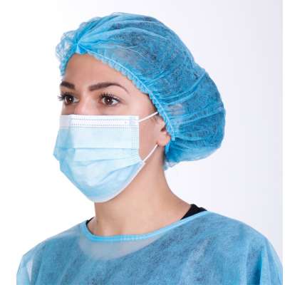 3 PLY Non Woven Disposable Surgical Medical Face Mask With Earloop